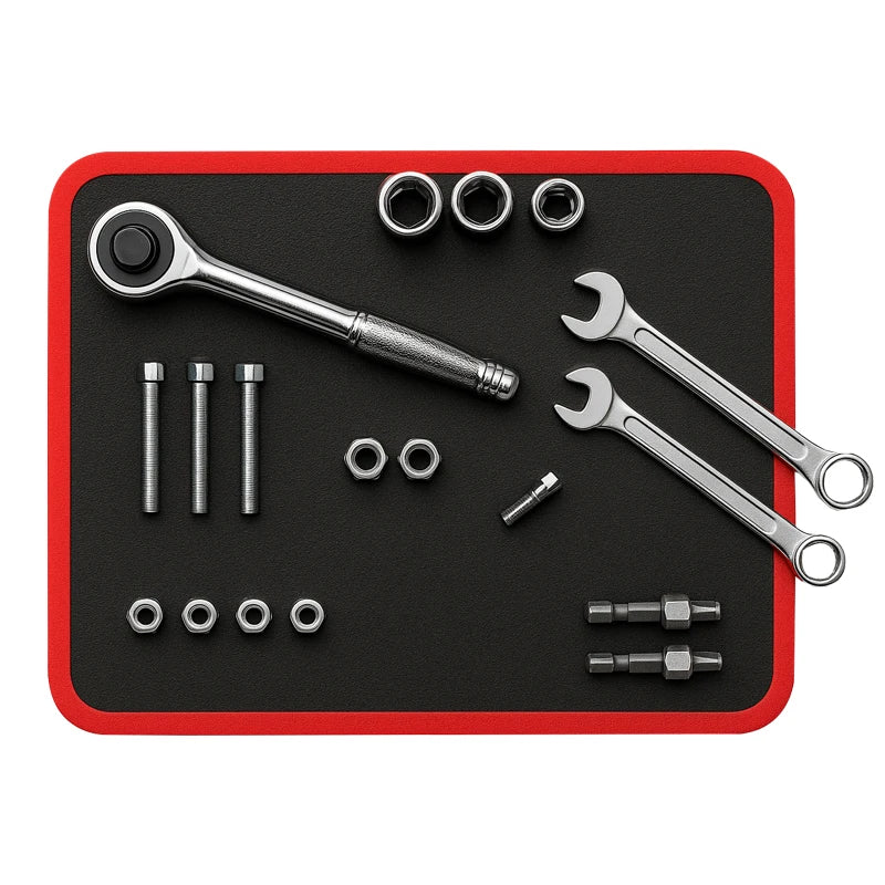 Magnetic Mechanic Parts & Tool Organizer Mat