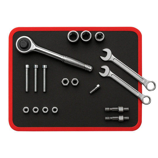 Magnetic Mechanic Parts & Tool Organizer Mat
