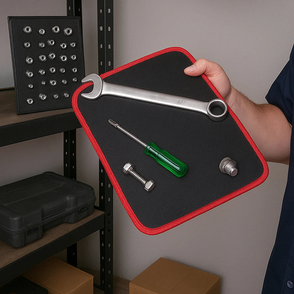 Magnetic Mechanic Parts & Tool Organizer Mat